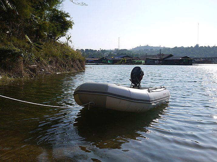 เรือยางในวันเครียดๆ ที่สังขละบุรี | Thai Boat Club